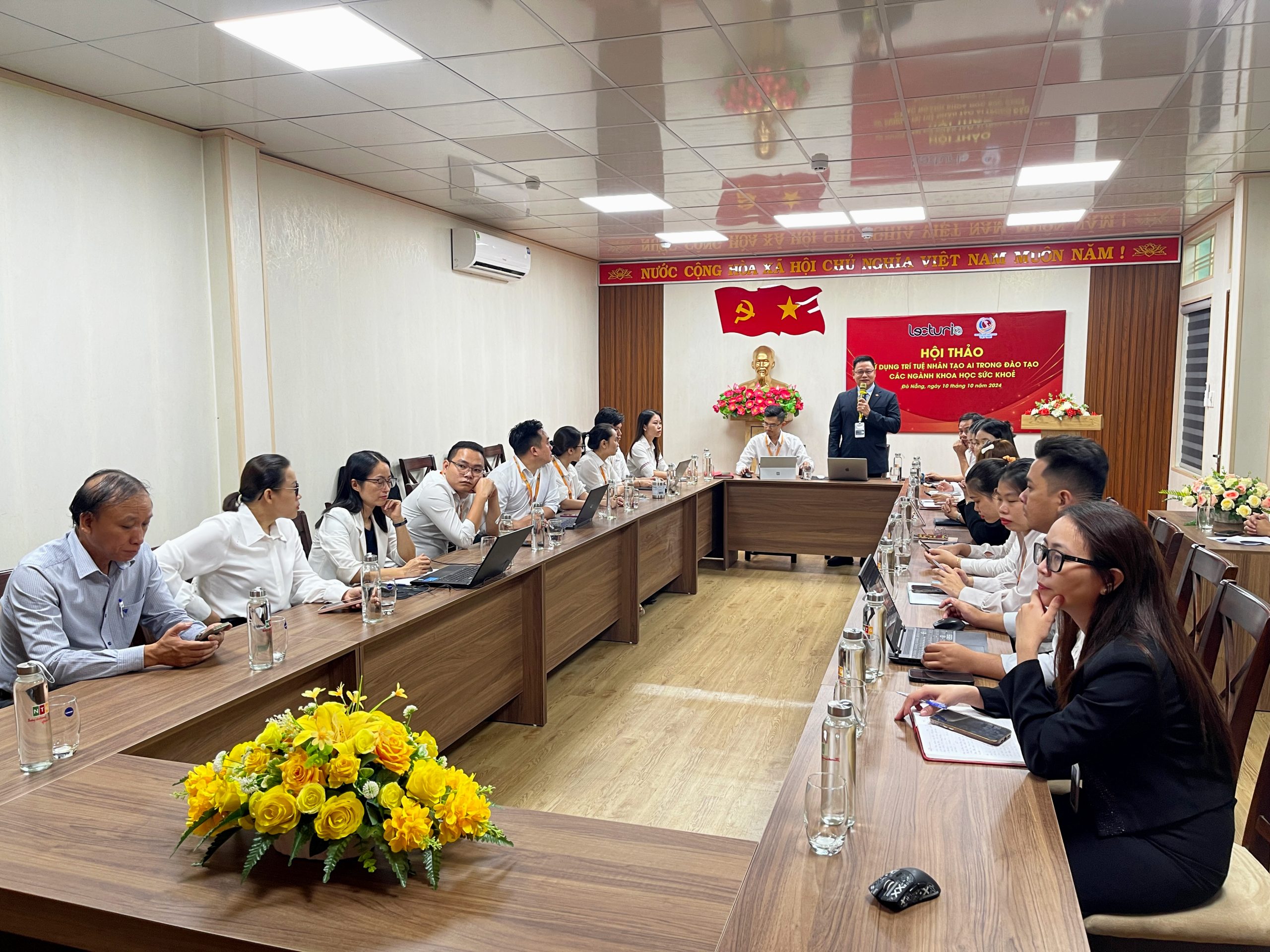 Hội thảo hợp tác giữa Lecturio và Trường Cao đẳng Công nghệ Y - Dược Việt Nam: Ứng dụng AI trong đào tạo y khoa và điều dưỡng