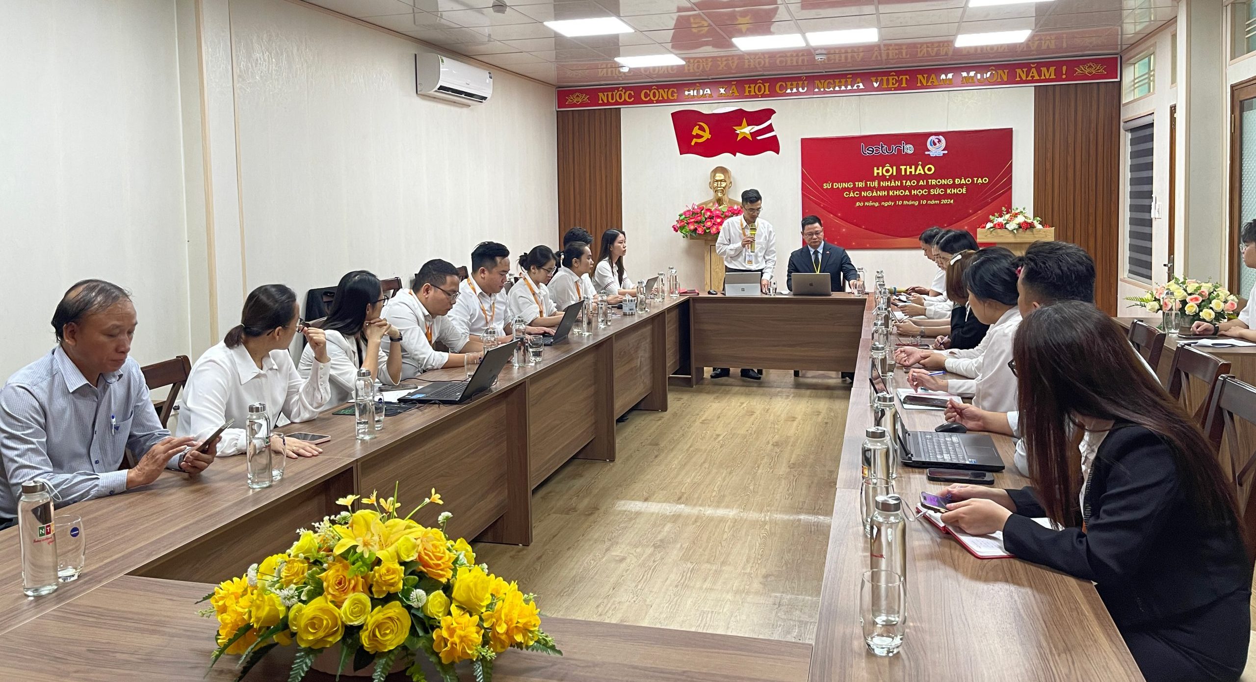 Hội thảo hợp tác giữa Lecturio và Trường Cao đẳng Công nghệ Y - Dược Việt Nam: Ứng dụng AI trong đào tạo y khoa và điều dưỡng